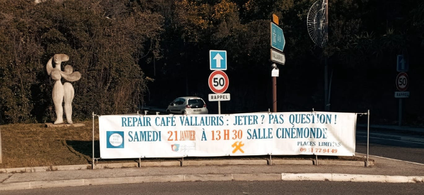 Repair Café Vallauris 24 SEPTEMBRE 2022